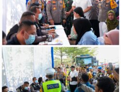 Polda Sumut Sediakan Layanan Kesehatan Gratis bagi Pemudik dan Sopir Bus