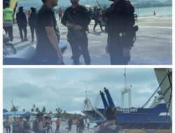 Optimalisasi Pengamanan Mudik, Brimob Sumut Siaga di Simpang Lima dan Pelabuhan Sibolga