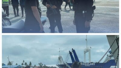 Optimalisasi Pengamanan Mudik, Brimob Sumut Siaga di Simpang Lima dan Pelabuhan Sibolga