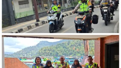 Kapolres Simalungun: Wisatawan Meningkat 40%, Periksa Ketat Kelayakan Pelampung di Pelabuhan Atsari