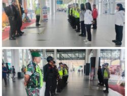Sterilisasi dan Pengamanan Ketat Bandara Kualanamu, Gegana Brimob Sumut Siaga Penuh di Ops Ketupat Toba 2026
