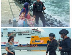 Di Tengah Arus Lebaran, Brimob Sumut Hadir Bukan Sekadar Mengamankan—Tapi Juga Menenangkan Masyarakat Sibolga