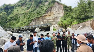 Batituud Koramil 02/Wps Hadiri Peletakan Batu Pertama Bersama Relawan NGO