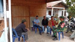 Babinsa Koramil 03/Pegasing Laksanakan Komsos Bersama Warga di Desa Bies Mulie