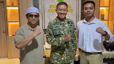 FABEM Lampung Silaturahmi ke Kodam XX/Radin Intan, Dorong Penguatan Nasionalisme Generasi Muda