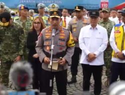 Pimpin Apel Operasi ketupat, Kapolri Instruksikan Jajaran Wujudkan Mudik Aman-Keluarga Bahagia