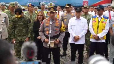 Pimpin Apel Operasi ketupat, Kapolri Instruksikan Jajaran Wujudkan Mudik Aman-Keluarga Bahagia