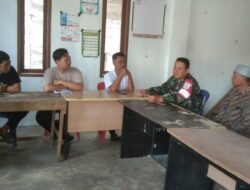 Babinsa Koramil 03/Pegasing Laksanakan Komsos Bersama Warga Desa Pedekok