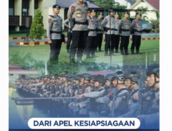 Dari Apel Kesiapsiagaan, Brimob Sumut Perkuat Komitmen Pengabdian kepada Masyarakat
