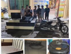 Bukan Sekadar Bobol Rumah, Jaringan Maling Serba Bisa Dibekuk Polsek Bangun! 7 Pelaku Diamankan, 1 DPO Masih Diburu