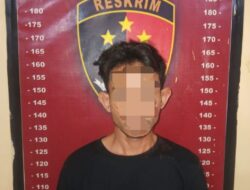 Unit Reskrim Polsek Tanjung Morawa Amankan Terduga Pelaku Pencurian Sepeda Motor di Desa Limau Manis