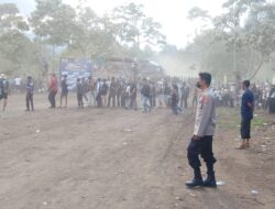 Kejuaraan Grasstrack UD SKR X AJM Resmi Dibuka di Ketol, Pengamanan Ketat Polisi Jaga Kondusifitas