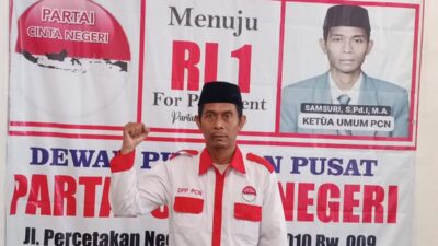 DPP Partai Cinta Negeri Deklarasikan Samsuri sebagai Calon Presiden RI 2029