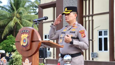 Kapolres Pidie Jaya Pimpin Apel Pemantapan Fungsi Pamapta SPKT