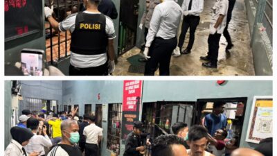 Polsek Labuhan Ruku gelar razia bersama di Lapas Kelas II A Labuhan Ruku