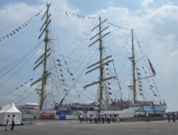 KRI Bima Suci Sandar di Pelabuhan Belawan 5–8 April 2026