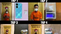 Dalam Sepekan, 6 (enam) Pengedar Narkoba diringkus Polres Binjai