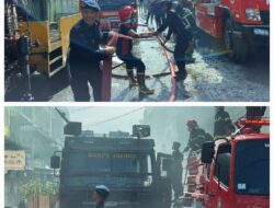 Gerak Cepat Brimob Sumut! AWC Diterjunkan, Kebakaran Ruko di Pematangsiantar Berhasil Dikendalikan Tanpa Korban Jiwa