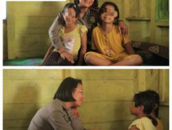 Kapolres Samosir Jadi Orangtua Asuh Anak Korban Penganiayaan, Wujud Kepedulian Masa Depan Korban