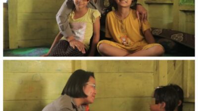 Kapolres Samosir Jadi Orangtua Asuh Anak Korban Penganiayaan, Wujud Kepedulian Masa Depan Korban