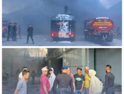 Respons Cepat Tanpa Tunda, Brimob Polda Sumut Berhasil Kendalikan Kebakaran di Medan Timur