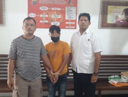 Sat Reskrim Polres Pematangsiantar Amankan Terduga Pelaku KDRT 