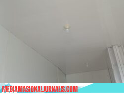 Respon Cepat Waskita, Plafon Huntara di Tunyang Ambruk Langsung Diperbaiki