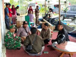 Babinsa Koramil 06/Jagong Laksanakan Komsos, Perkuat Kedekatan dengan Warga