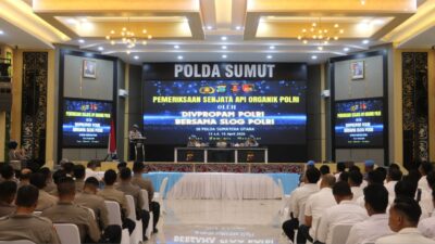 Propam–SLOG Mabes Polri Periksa Senpi di Polda Sumut, Tegaskan Disiplin dan Akuntabilitas Anggota