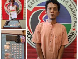 Satresnarkoba Polres Palas Tangkap Seorang Pengedar dengan Barang Bukti Sabu