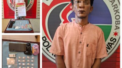 Satresnarkoba Polres Palas Tangkap Seorang Pengedar dengan Barang Bukti Sabu