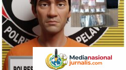 Sat Narkoba Polres Pelabuhan Belawan Tangkap Pengedar Sabu di Desa Manunggal