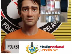 Sat Narkoba Polres Pelabuhan Belawan Tangkap Pengedar Sabu di Desa Manunggal