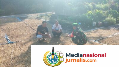 Babinsa Koramil 08/Silih Nara Laksanakan Komsos Bersama Petani Kopi di Gunung Singit