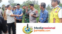 Dandim 0106/Aceh Tengah Dampingi Mendagri Tinjau Lokasi Tanah Amblas di Ketol