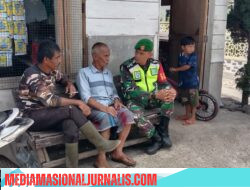 Babinsa Kuala Rawa Hadir di Tengah Warga, Jaga Keamanan dan Kesejahteraan