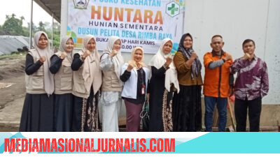 Layanan Kesehatan Gratis di Huntara, Dinkes Soroti Kondisi Tidak Layak Huni