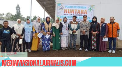 Layanan Kesehatan Gratis di Huntara, Dinkes Soroti Kondisi Tidak Layak Huni