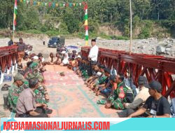 Peresmian dan Peusejuk Jembatan Bailey di Bergang Berlangsung Khidmat, Perkuat Akses dan Pemulihan Wilayah
