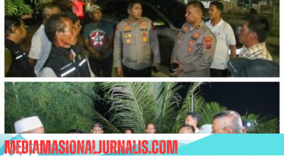 Kapolres Pelabuhan Belawan Silaturahmi dengan Tokoh Masyarakat dan Pemuda Mitra Kamtibmas