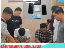 Sat Narkoba Polres Pelabuhan Belawan Gagalkan Peredaran 1 Ons Shabu, 2 Pengedar ditangkap