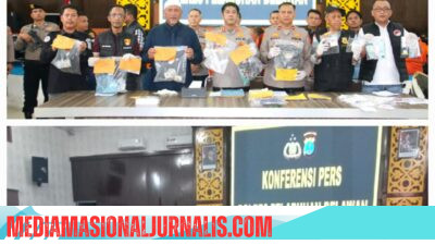 Empat Bulan, 320 Kasus Dibongkar: Polres Belawan Sikat Narkoba dan Kejahatan Jalanan