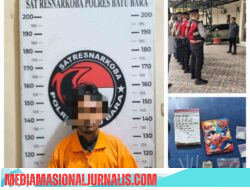 Satresnarkoba Polres Batu Bara Gelar Grebek Sarang Narkoba – Amankan Satu Tersangka dan Barang Bukti Diduga Shabu