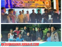 Patroli Skala Besar KRYD, Batalyon A Pelopor Satuan Brimob Polda Sumut Hadir Jaga Kondusifitas Belawan