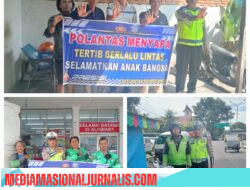 Program “Polantas Menyapa” Polres Binjai Ajak Warga Tertib Lalu Lintas Cegah Kecelakaan