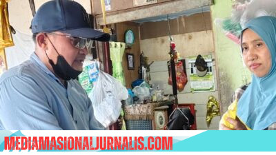 Keluarga Besar WJMB Salurkan Santunan Untuk Warga Kurang Mampu Di Medan Belawan 