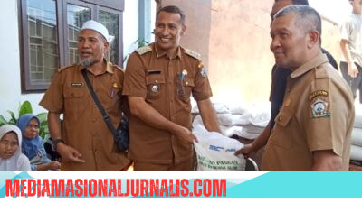 Dinas Pertanian dan Pangan Bener Meriah Salurkan Bantuan Beras untuk Korban Longsor dan Banjir