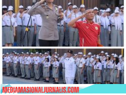 Kapolres Pematangsiantar Pembina Upacara Bendera di SMA Sultan Agung, Jauhi Narkoba