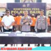 Polres Dairi Paparkan Hasil Ungkap Kasus Narkoba Sejak Bulan Januari, 43 Tersangka Turut Diamankan