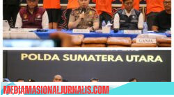 Selamatkan 813 Ribu Jiwa, Polda Sumut Gagalkan Peredaran 72 Kg Sabu dan 151 Kg Ganja